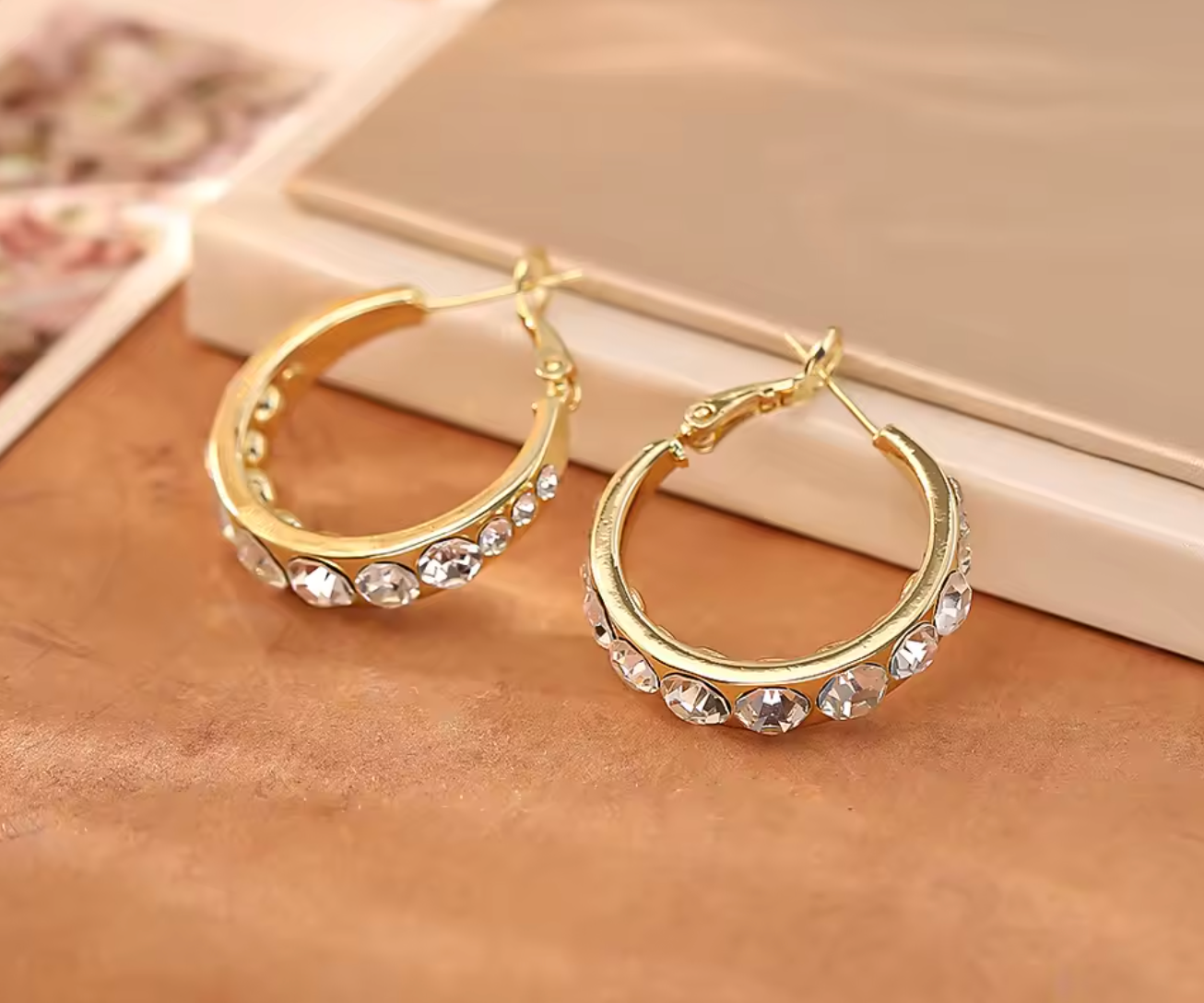 Super Sparkling Diamond-Style Earrings for Women