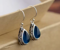 Ethnic Style Stone Drop Earrings for Women