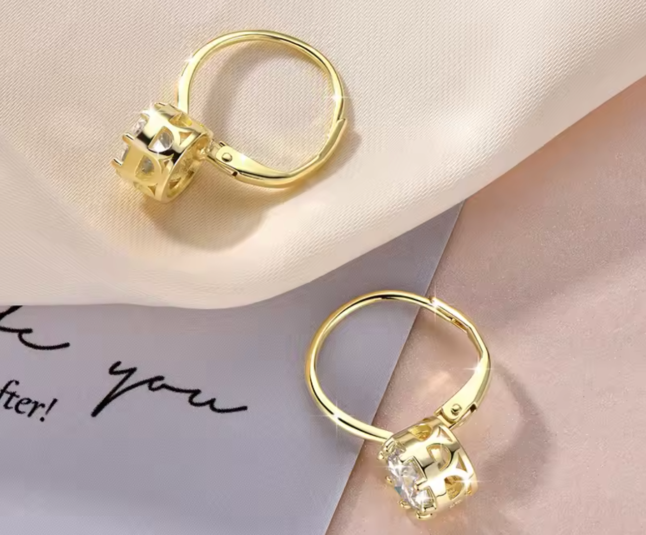 Moissanite Diamond Earrings for Women
