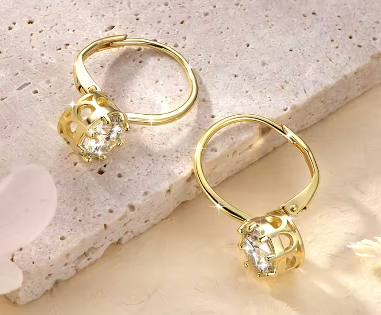 Moissanite Diamond Earrings for Women